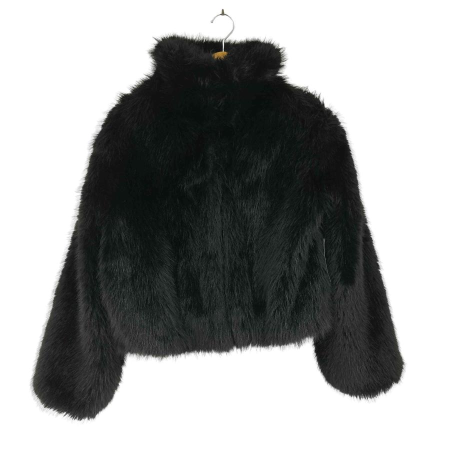 ZARA（ザラ） フェイクファー ショートコート レディース import：XS