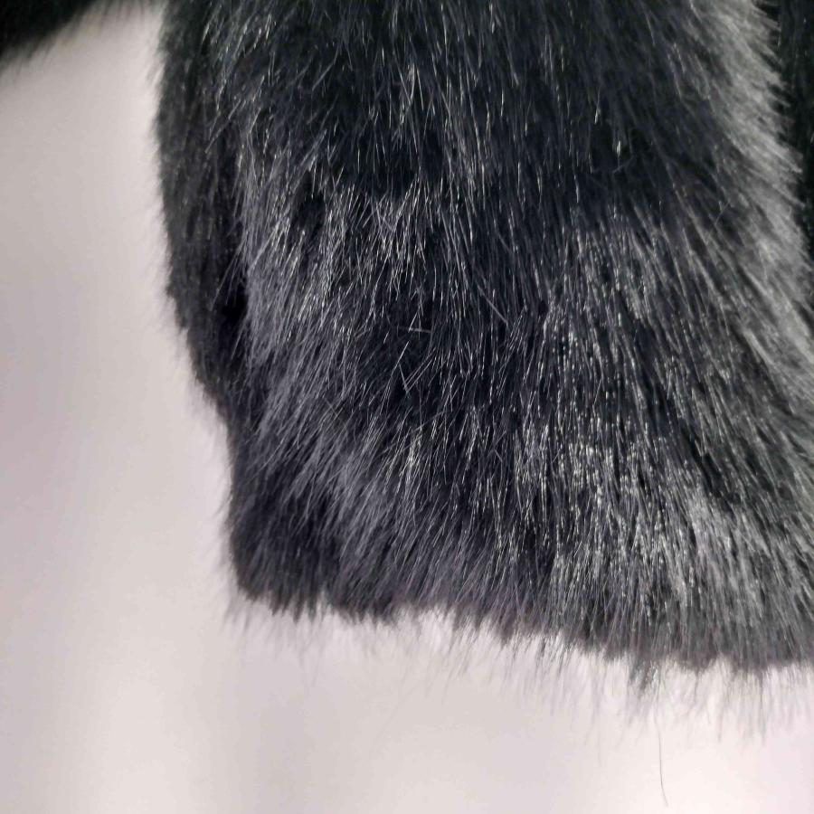 ZARA（ザラ） フェイクファー ショートコート レディース import：XS