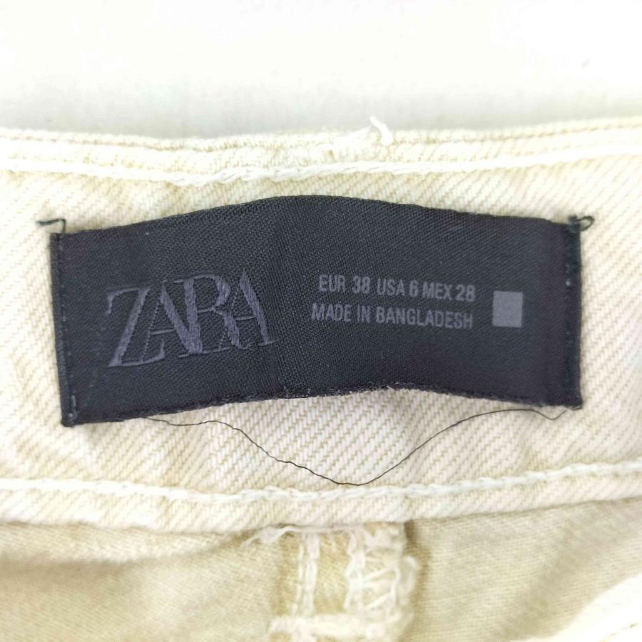 ZARA（ザラ） ミッドライズバレルカーゴデニムパンツ レディース JPN