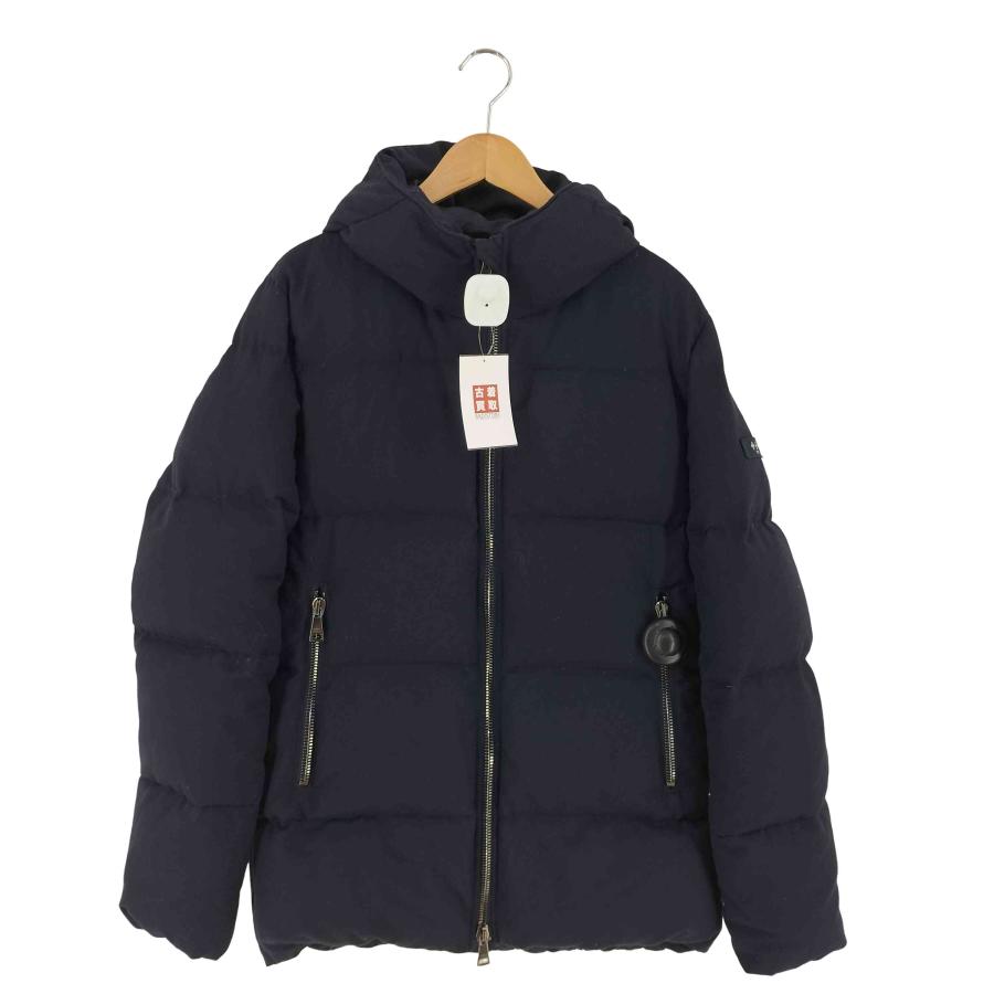 TATRAS ウールダウンジャケット　ネイビー　Lサイズ　(3) TATRAS（タトラス） ウールダウンジャケット メンズ 03 中古 古着 0543
