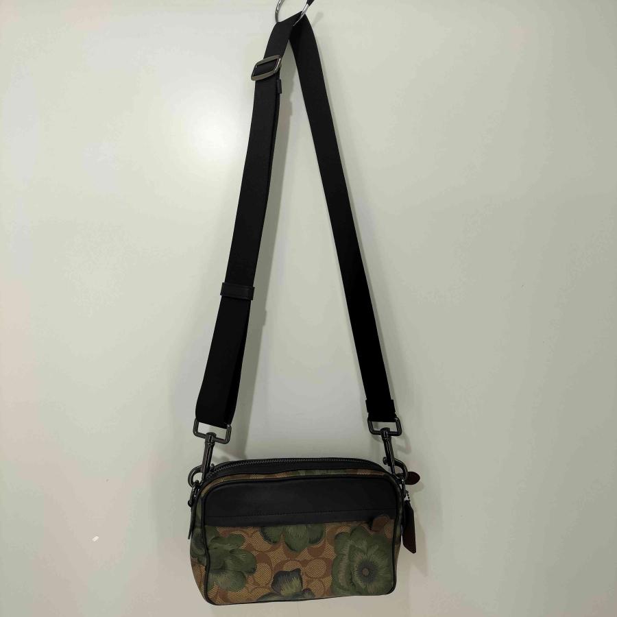【美品】COACH グラハム ボディバッグ ショルダーバッグ シグネチャー COACH（コーチ） GRAHAM CROSSBODY グラハム クロスボディ バッグ