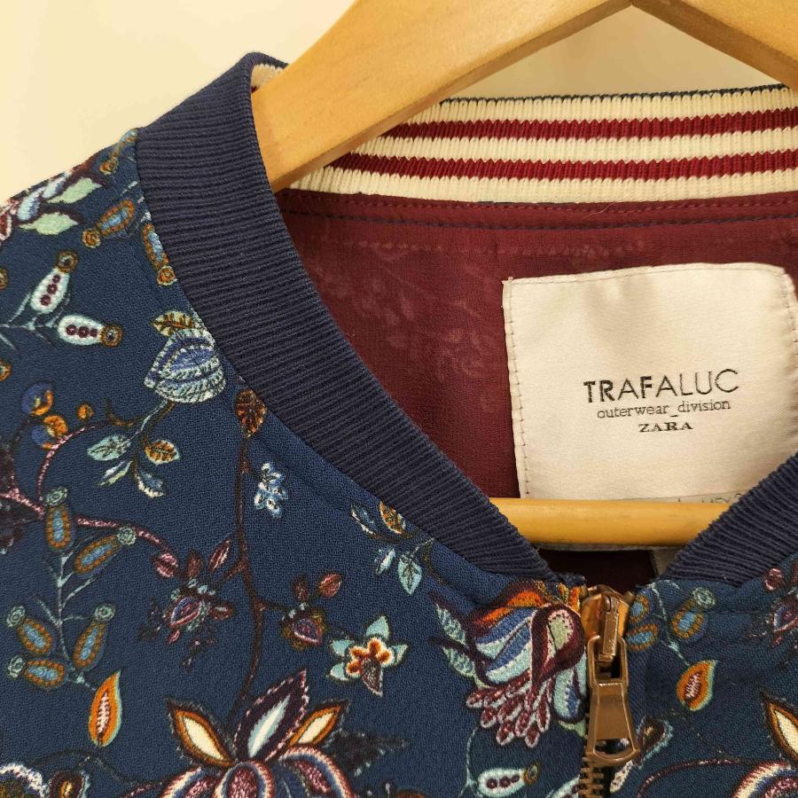 ZARA（ザラ） TRAFALUC 花柄 ブルゾン レディース import：L 中古 古着 
