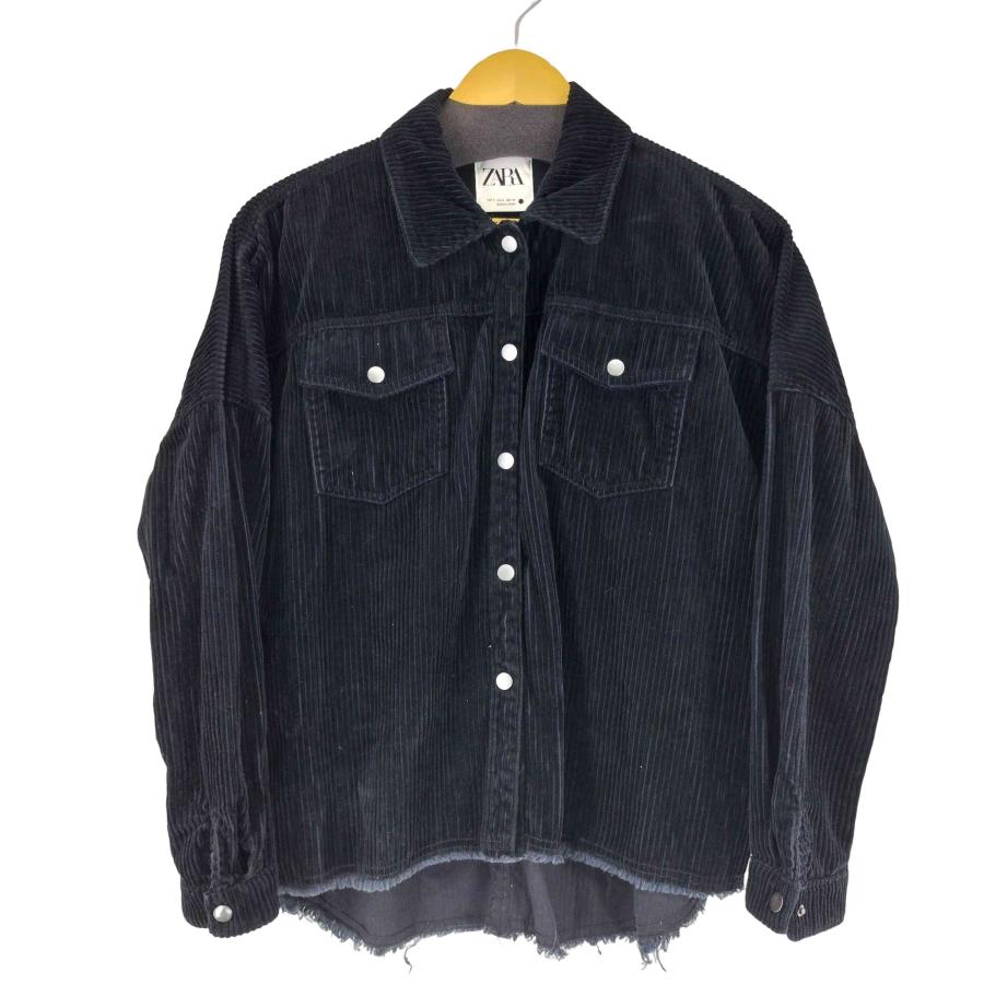 ザラ コーデュロイ フェイクレザー襟ジャケット マルサラ XS コーデュロイ フェイクレザー襟ジャケット - マルサラ | ZARA Japan / 日本