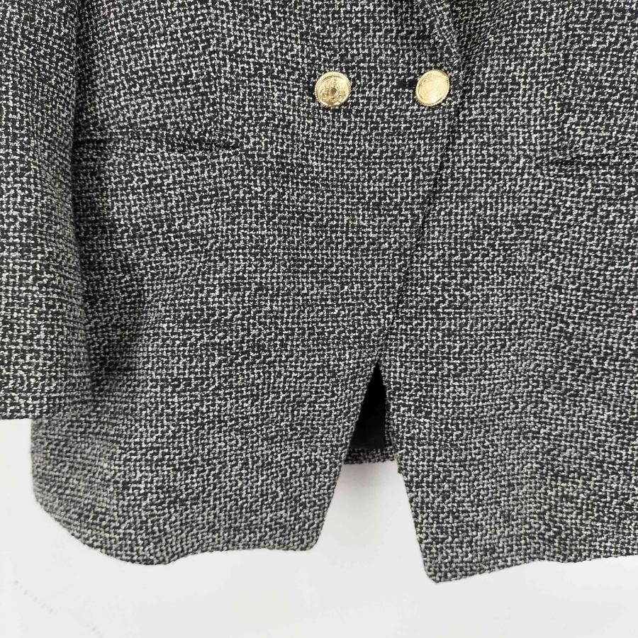 ZARA（ザラ） ツイードテーラードジャケット レディース import：L 