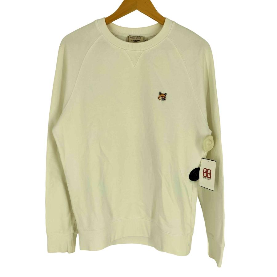 【美品】Fox Head Patch Classic Sweatshirt MAISON KITSUNE(メゾンキツネ) FOX HEAD PATCH CLASSIC SWEATSH 中古