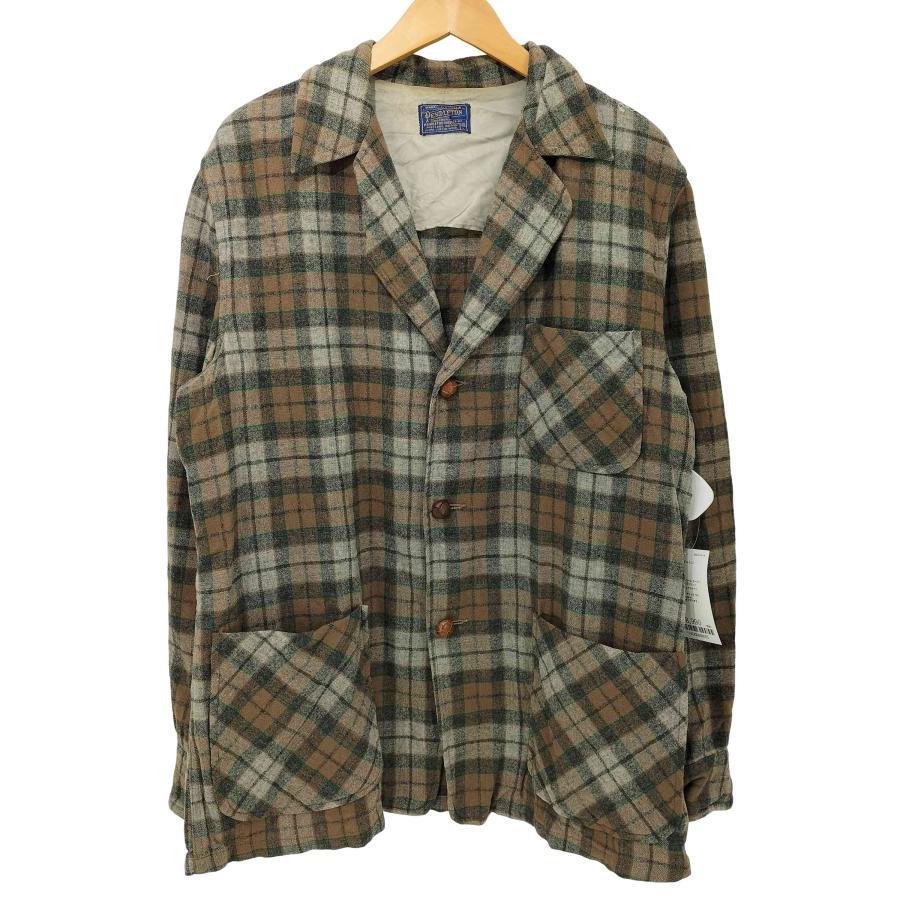 PENDLETON（ペンドルトン） 50s バスケットボタン ウール テーラード 