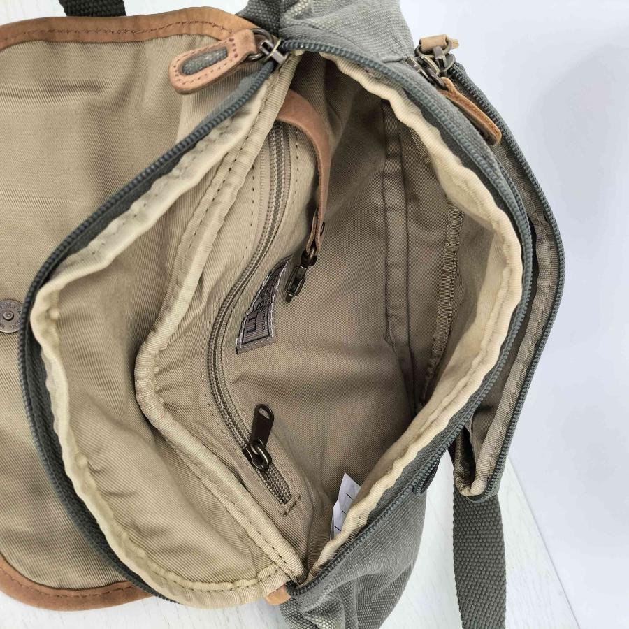 L.L.Bean（エルエルビーン） キャンバス レザー マルチポケット 