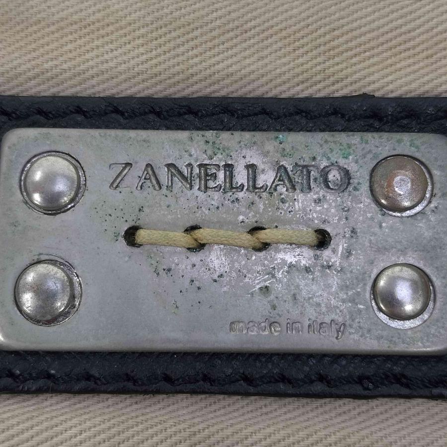 ZANELLATO（ザネラート） イタリア製 ロゴプレート ターンロック 