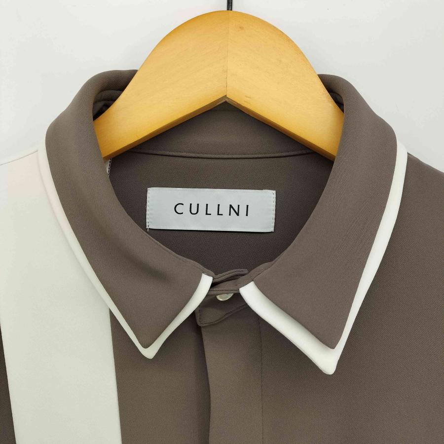 CULLNI（クルニ） 25AW レイヤードカラー 比翼 シャツ メンズ JPN：1