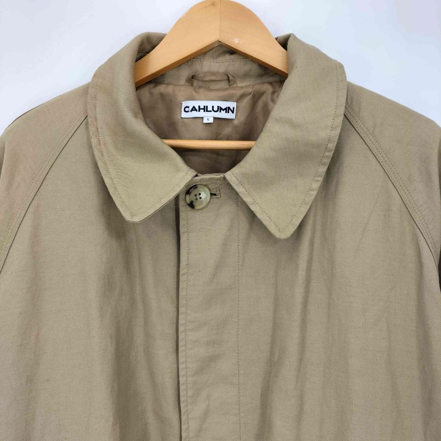 CAHLUMN(カウラム) 26ss Cotton Linen Balmacaan メンズ JPN：L 中古
