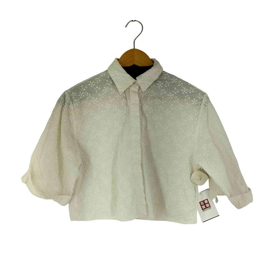 ZARA（ザラ） 刺繍デザインシャツ レディース import：S 中古 古着 