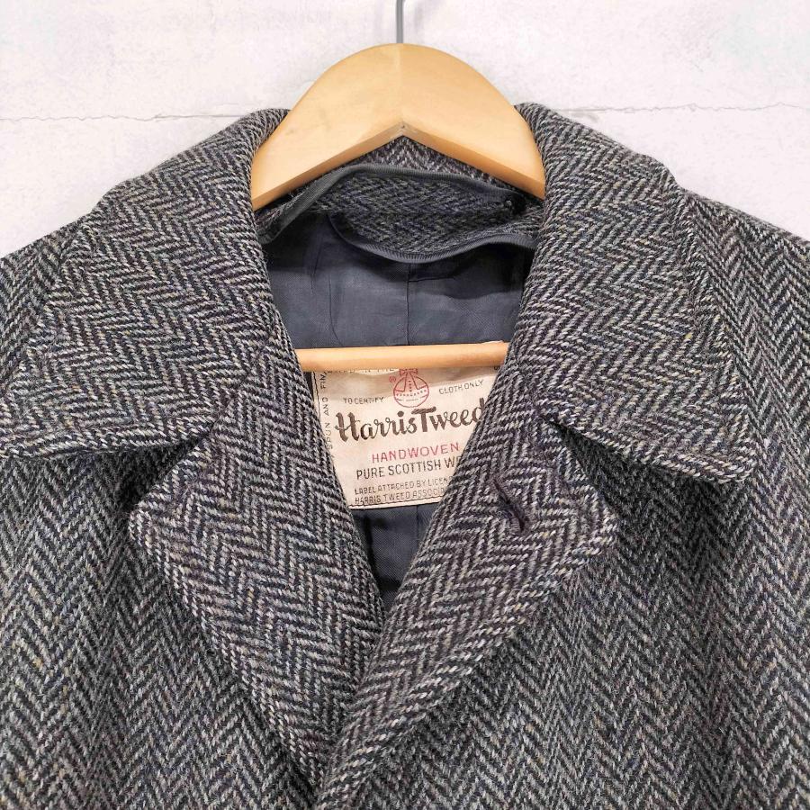 HARRIS TWEED（ハリスツイード） ヘリンボーン チェスターコート