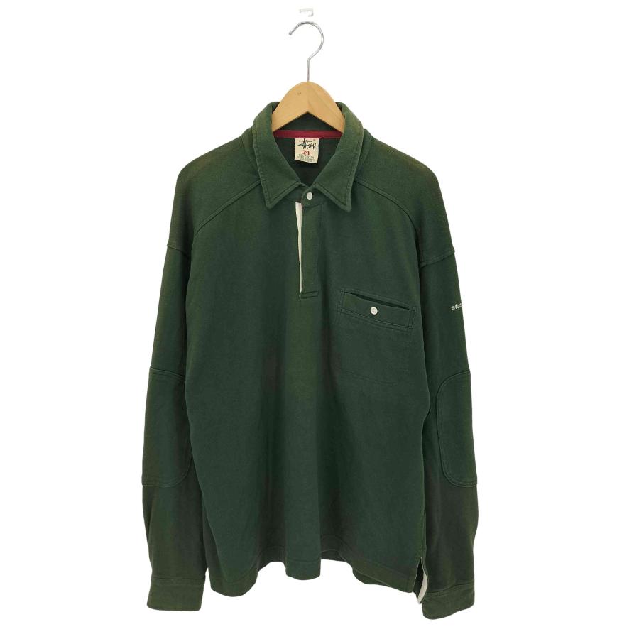 stussy　ラガーシャツ　Mサイズ STUSSY（ステューシー） 90s OLD SPORT ラガーシャツ メンズ M 中古