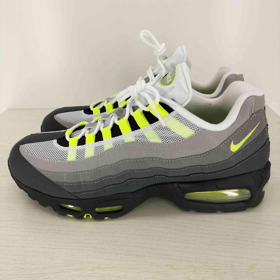 靴 Nike Air Max95 OG Big Bubble Neon Yellow NIKE（ナイキ） Air Max 95 OG Big Bubble Neon Yellow メンズ 3 中古