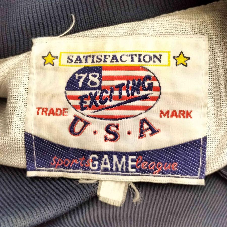 USED古着(ユーズドフルギ) 78 EXCITING 90s MLB チームロゴ スタジャン