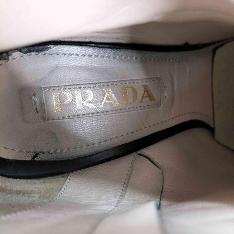 PRADA（プラダ） ヒール ショートブーツ サイドジップ vibram裏張り