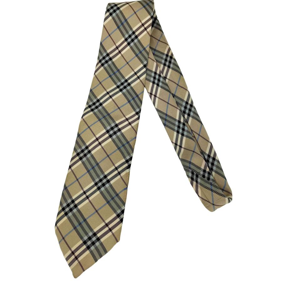 未使用品　バーバリー　メンズ　ネクタイ　ノバチェック　現行タグ BURBERRY（バーバリー） ノバチェック ネクタイ メンズ 表記無 中古