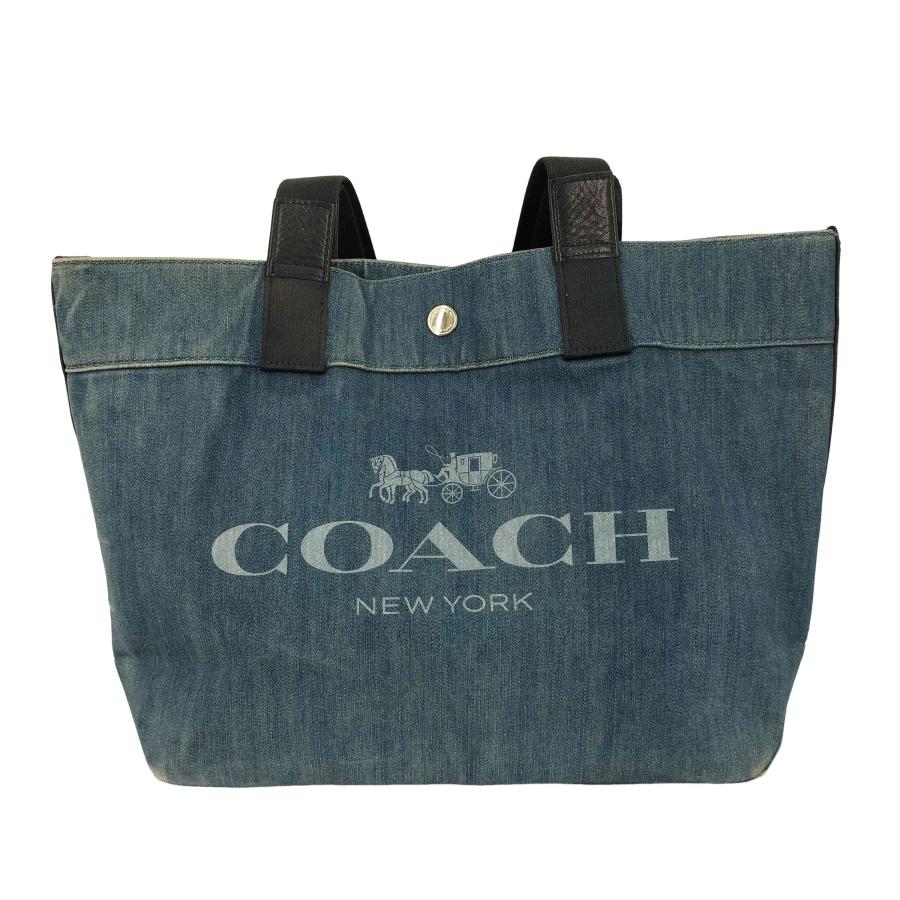 COACH コーチ　デニムトートバッグ　未使用に近い COACH（コーチ） デニムトートバッグ レディース 表記無 中古 古着