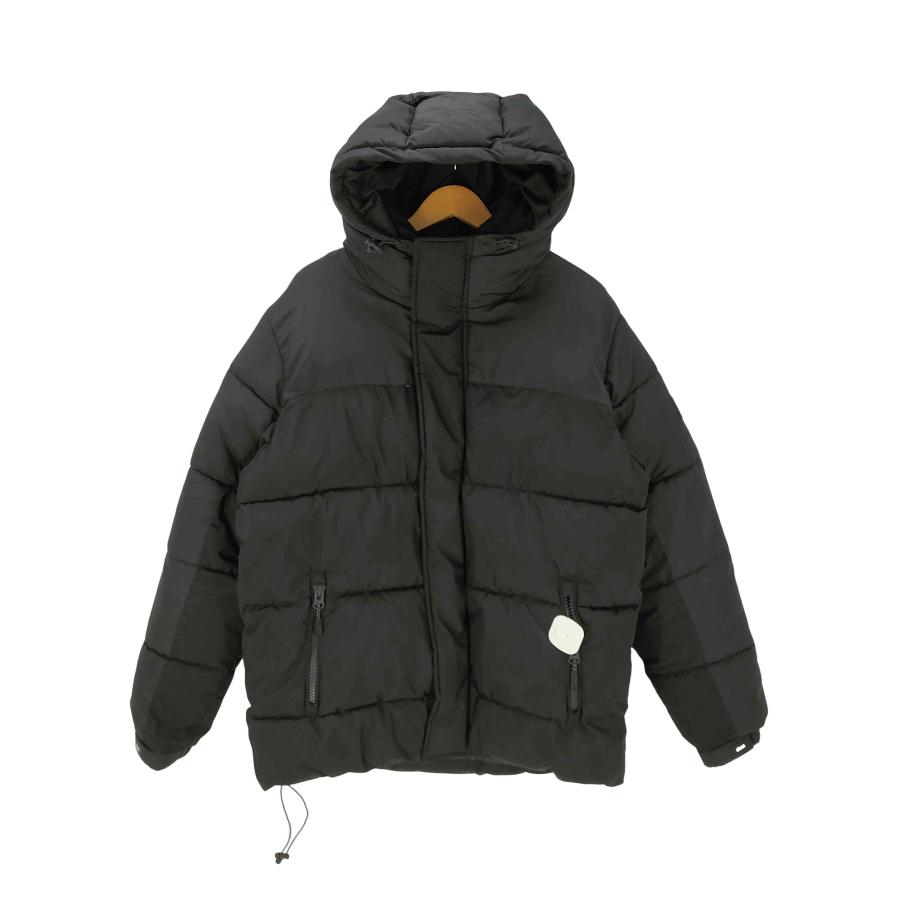 ZARA（ザラ） dnwr. リップストップ 中綿 パファー フーデッド 