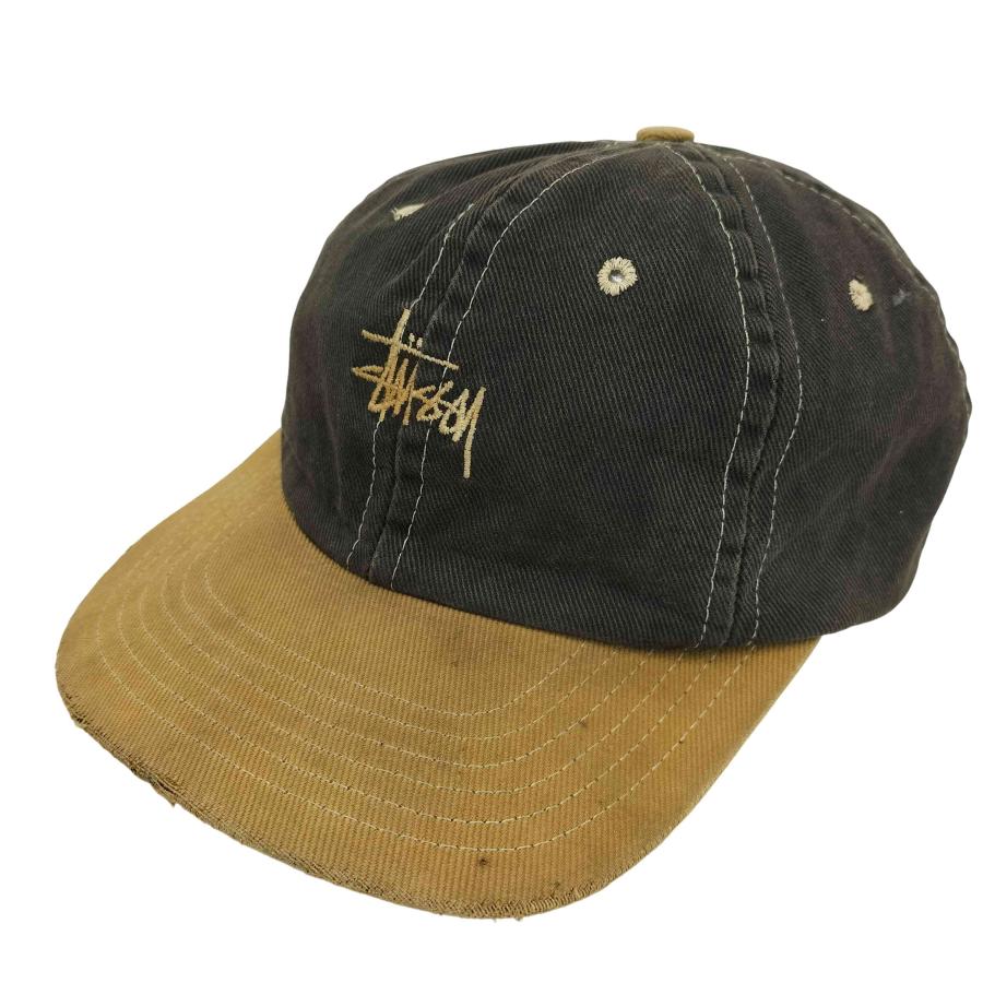 90s USA製   キャップ　フェード STUSSY（ステューシー） 90s USA製 OLD AUTHENTIC CAPS フェード
