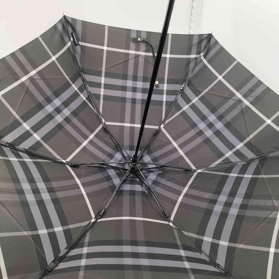 【未使用保管品】5F457/バーバリー/折り畳み傘/ノバチェック/ブラウン/茶 BURBERRY（バーバリー） ノバチェック 折り畳み傘 レディース 表記無