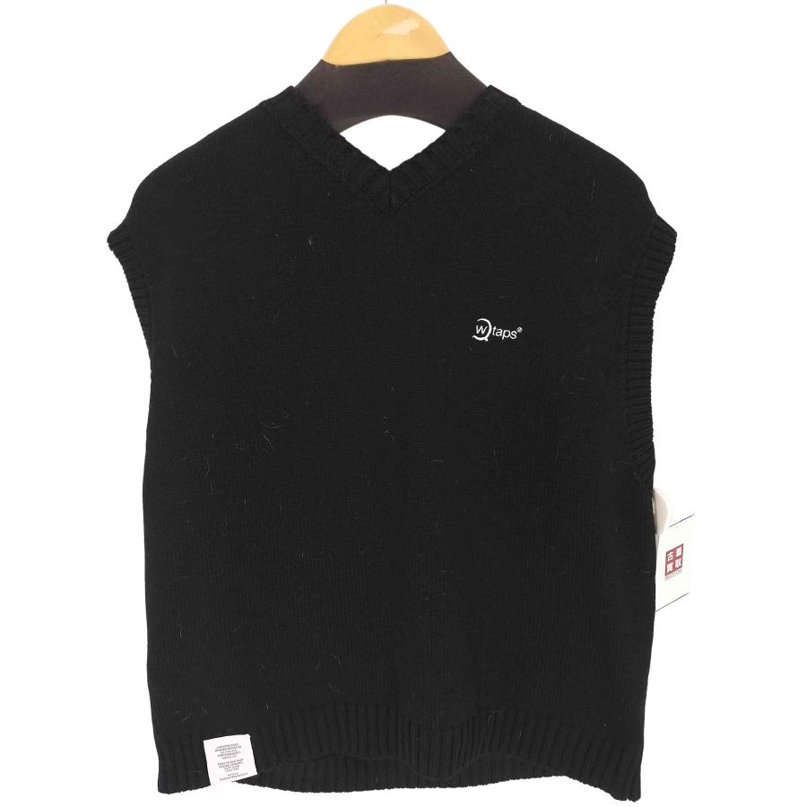 Wtaps ダブル ベスト 古着 WTAPS ダブルタップス ニットベスト メンズ