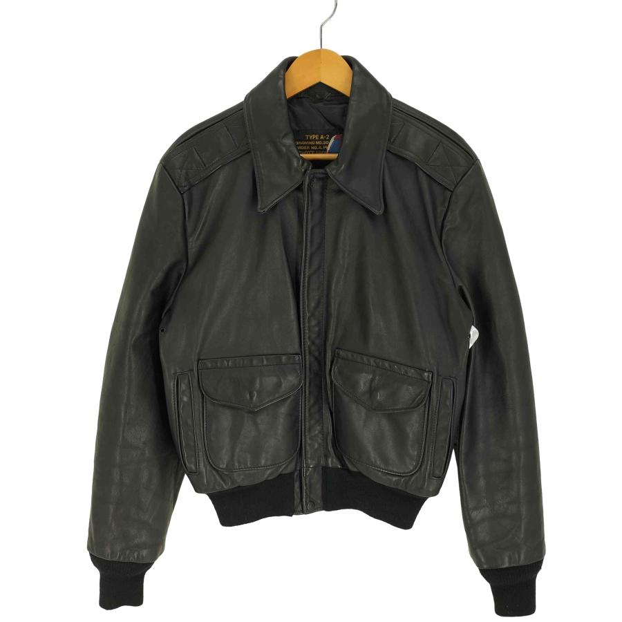【中古品】ショット Schott USA製 A-2型 フライトジャケット Schott N.Y.C（ショット） Schott(ショット) USA製 A-2型 レザー