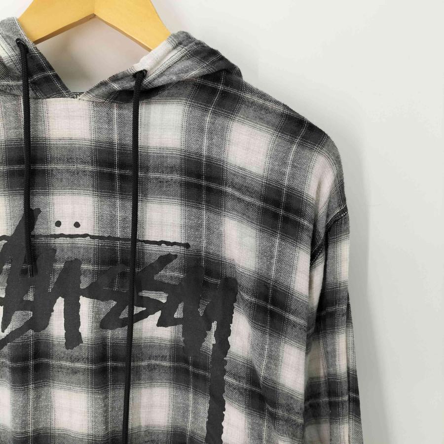 stussy オンブレチェックパーカー STUSSY（ステューシー） オンブレチェック プルオーバー シャツ