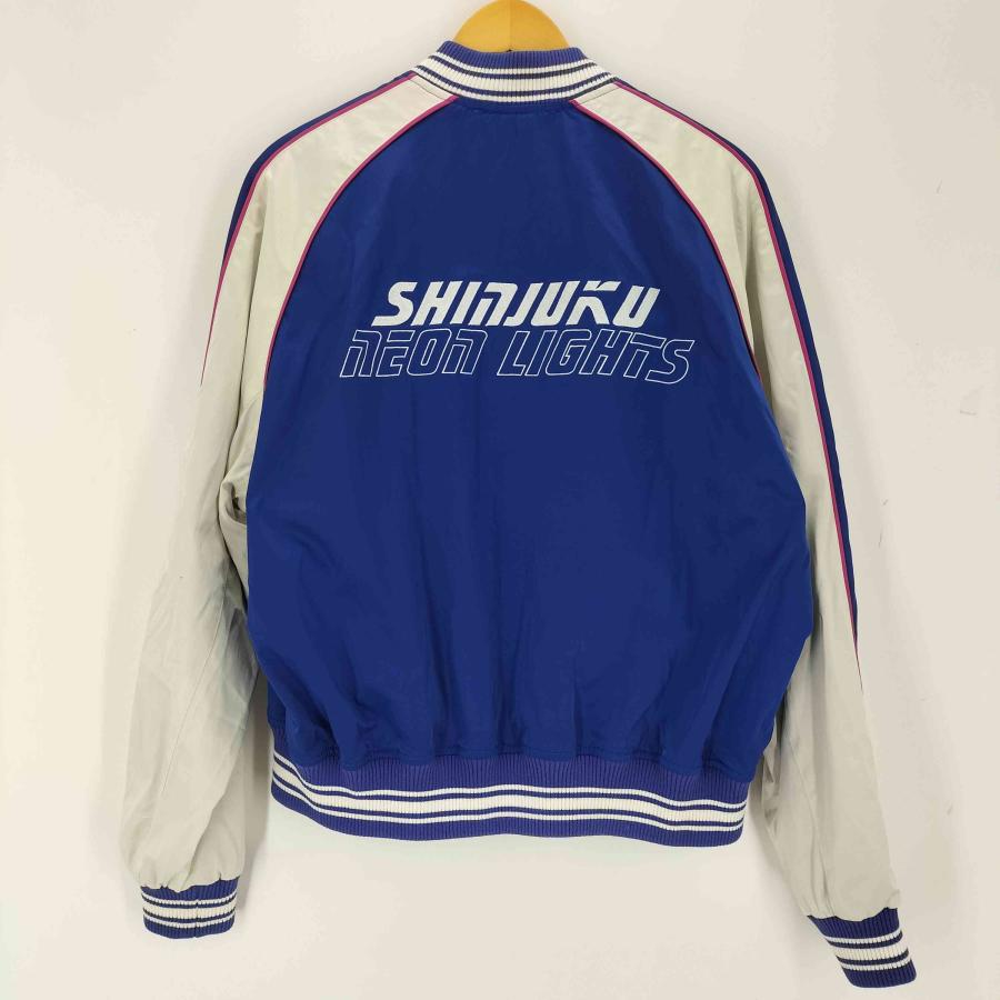 ZARA - 【新品未使用】ZARA エンブロイダリーテキスト サテン ジャケット ZARA（ザラ） エンブロイダリーテキストサテンジャケット メンズ