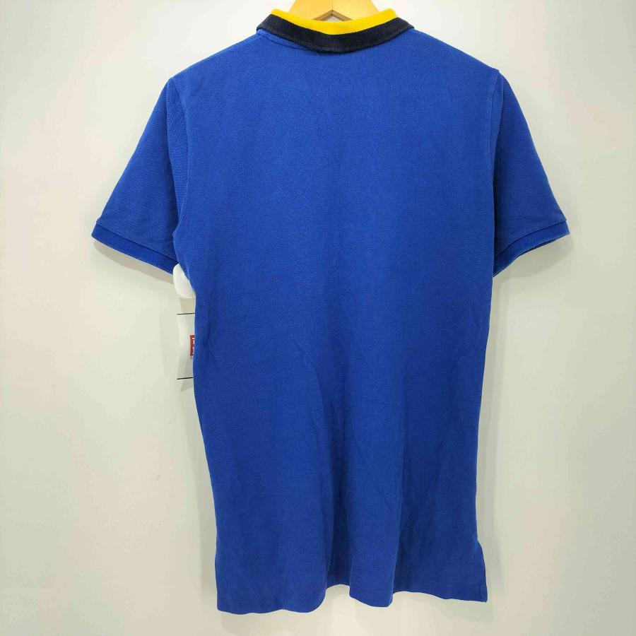 ポロバイラルフローレン 半袖 ポロシャツ イタリア 刺繍ロゴ ビッグポニー XL Polo by RALPH LAUREN(ポロバイラルフローレン) 90s ビッグポニー 刺繍
