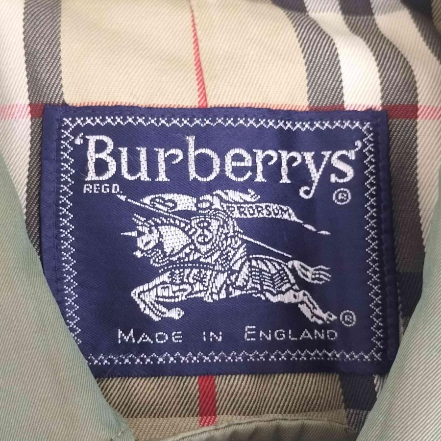 80's 英国製 BURBERRY’S 裏地ノバチェック ステンカラーコート BURBERRYS(バーバリーズ) 80s 英国製 裏地ノバチェック 比翼ステン