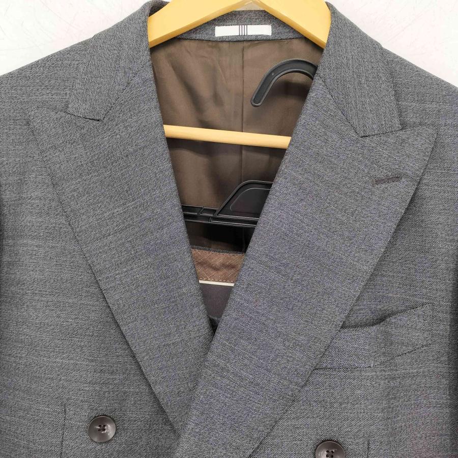 【スーツセレクト】A7新品未使用グレー ビジネススーツ SUIT SELECT SUIT SELECT(スーツセレクト) 6釦2掛けダブルスーツ 2