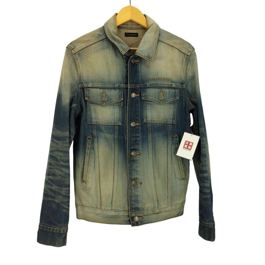 USED古着(ユーズドフルギ) TOP REBEL USED加工 デニムジャケット 