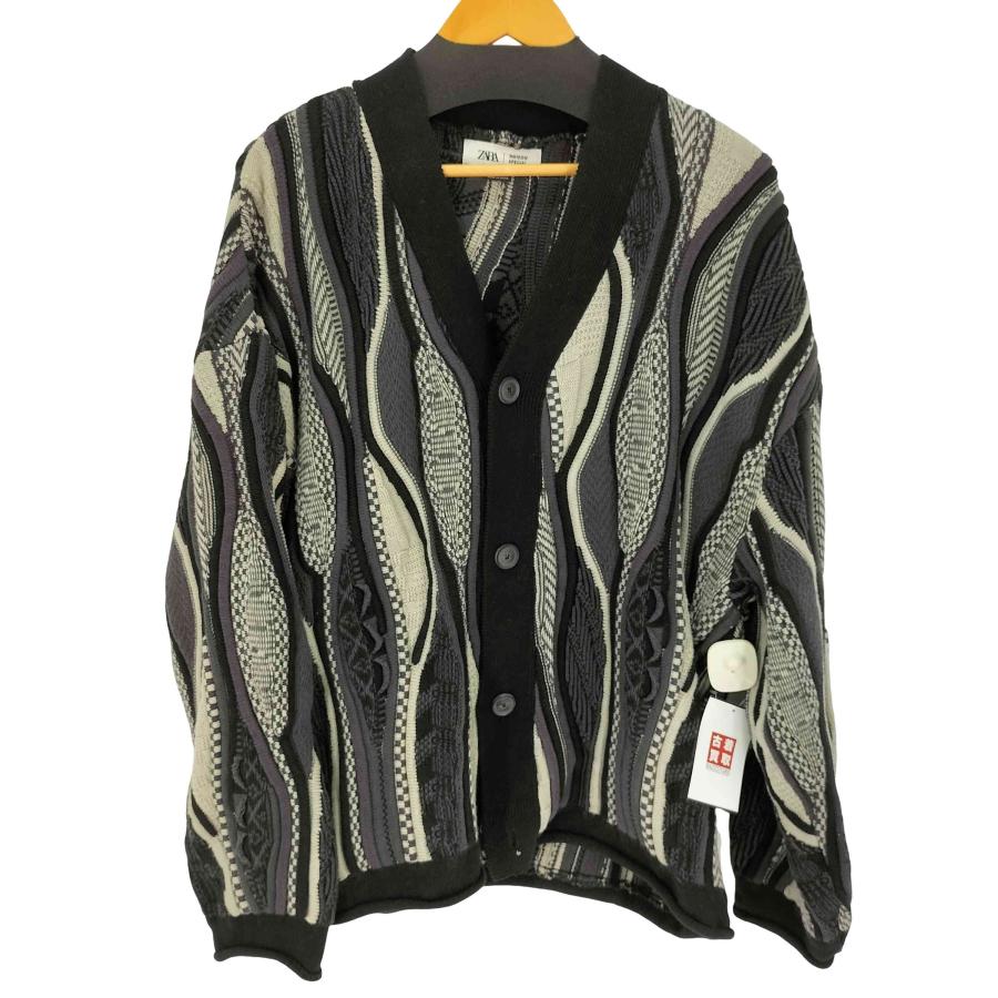 ZARA（ザラ） ジャガードニットカーディガン メンズ import：S 中古