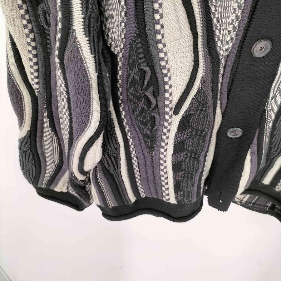 新品未使用品 完売品！ 起毛ジャカードカーディガン ZARA ザラ XL 紡績糸 ZARA（ザラ） ジャガードニットカーディガン メンズ import：S 中古