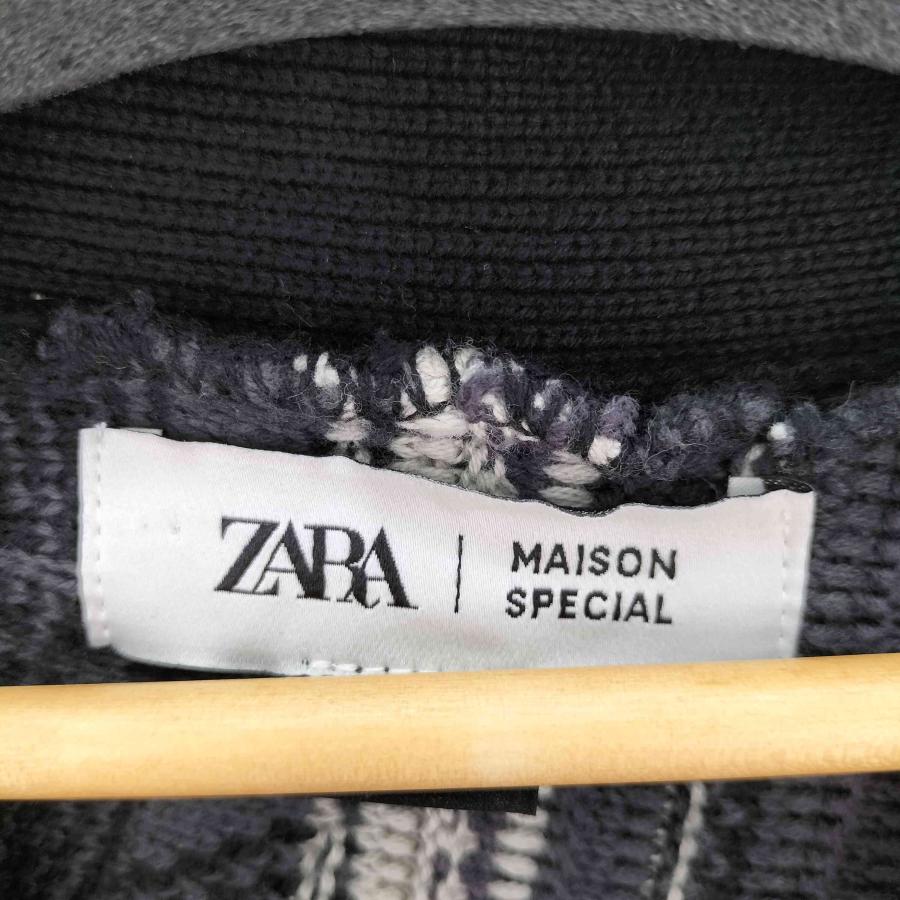 ZARA（ザラ） ジャガードニットカーディガン メンズ import：S 中古