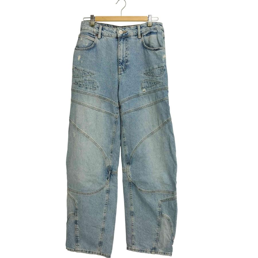 ZARA（ザラ） バギーワイドデニムパンツ メンズ US：30-31 中古 古着