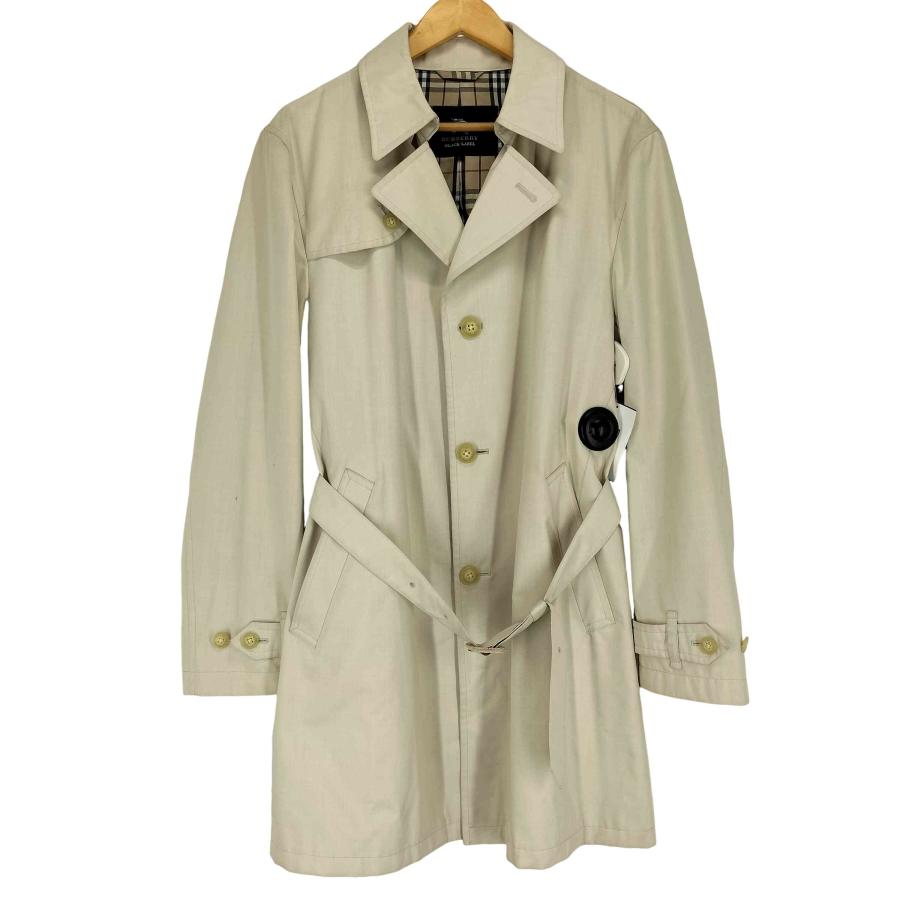 【美品】　希少　バーバリーブラックレーベル　コート　ノバチェック　黒 BURBERRY BLACK LABEL（バーバリーブラックレーベル） ノバチェック柄