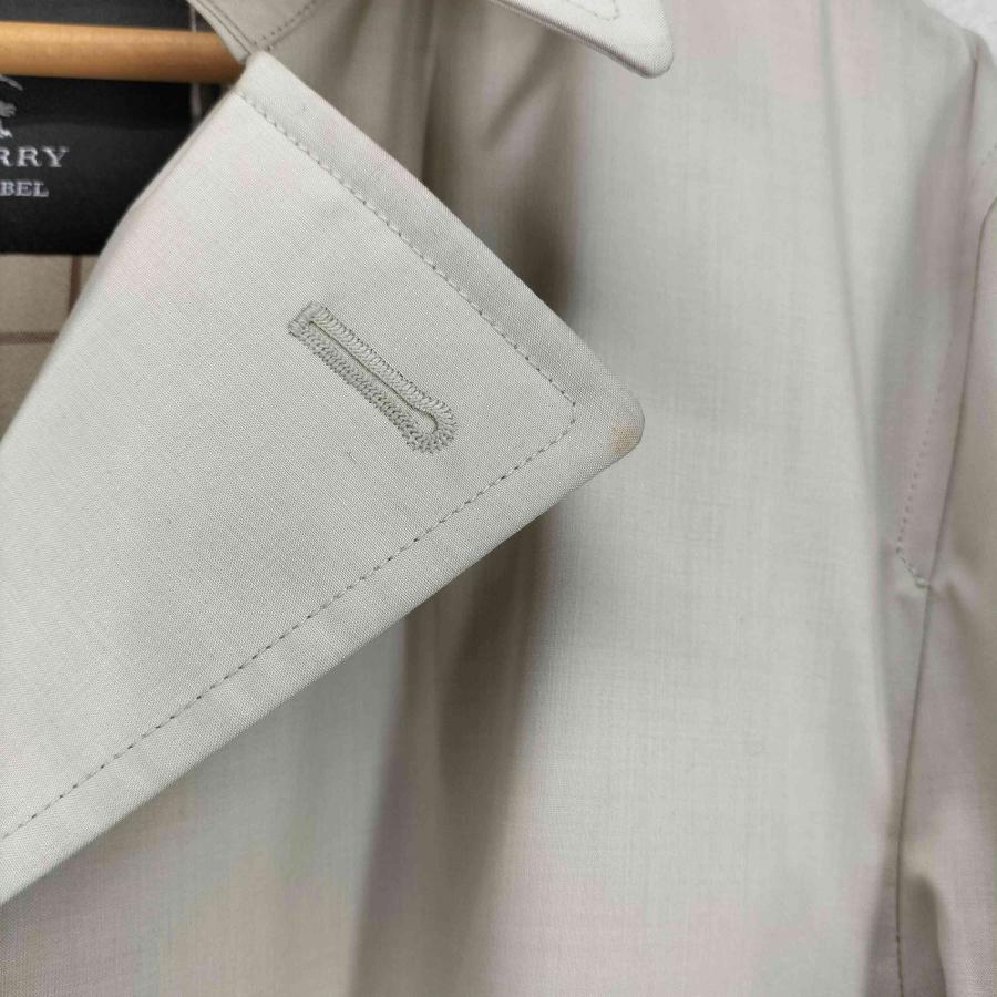 バーバリー チェスターコート ノバチェック裏地付き BURBERRY BLACK