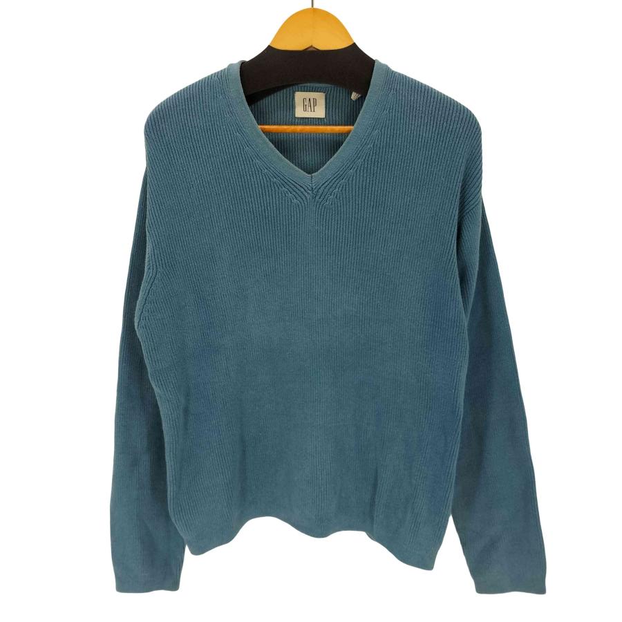 GAP（ギャップ） 90s 白タグ Vネックコットンニット メンズ import：L 