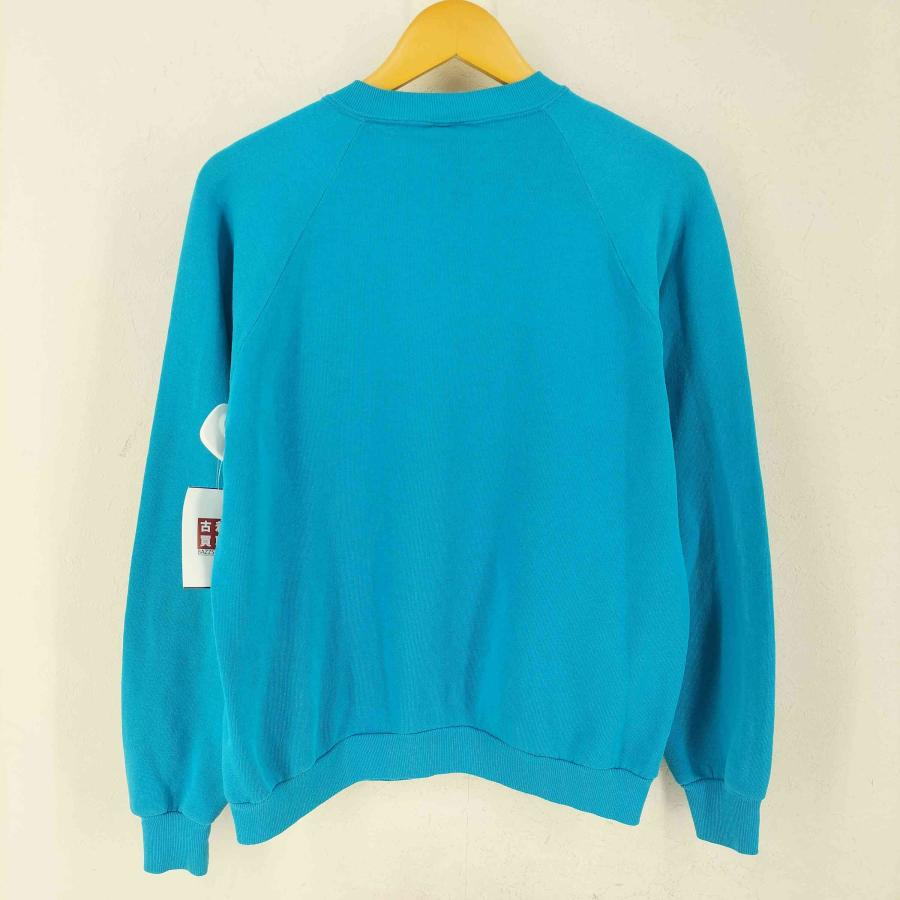 80s Hanes ラグランスウェット L 無地 水色 USA製 JERZEES（ジャージーズ） 90S USA製 無地 ラグラン スウェット メンズ