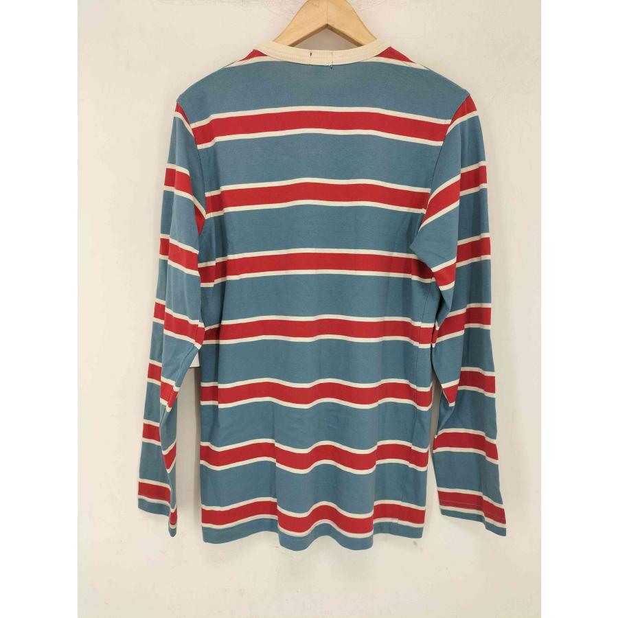STUSSY（ステューシー） 紺タグ ボーダーポケットTシャツ メンズ JPN 