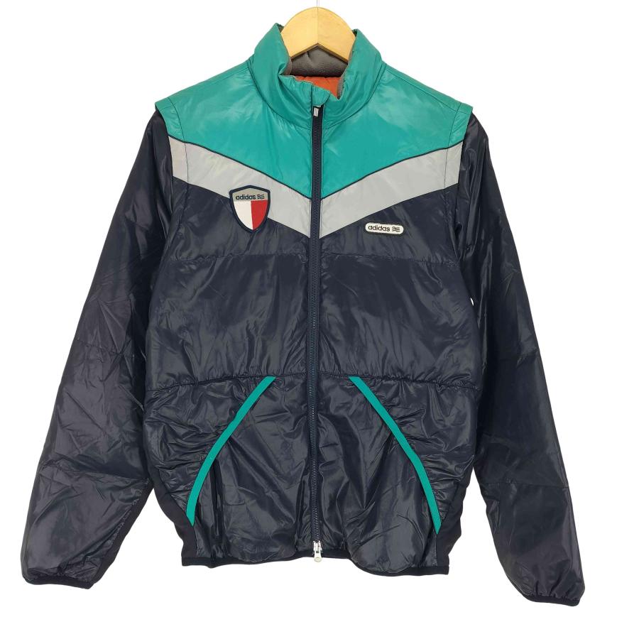 adidas（アディダス） 2WAY ワッペンロゴ ダウンジャケット メンズ JPN