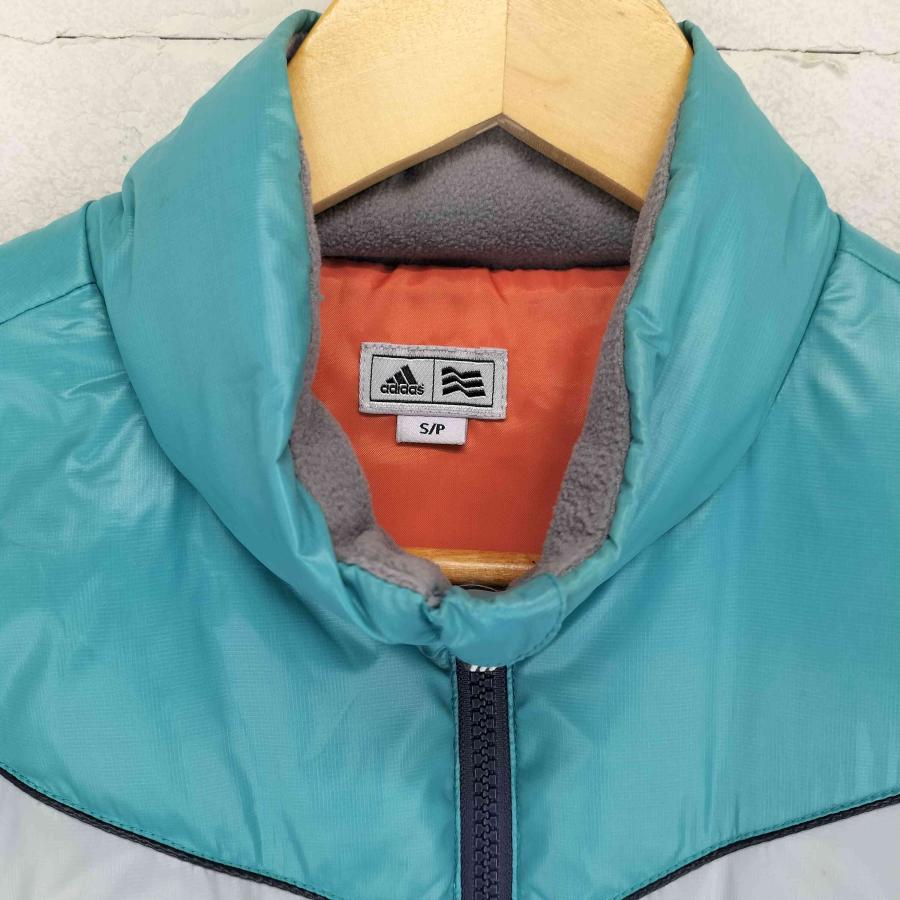 00s adidas Originals ナイロンスタジャン ワッペン adidas（アディダス） 2WAY ワッペンロゴ ダウンジャケット メンズ JPN