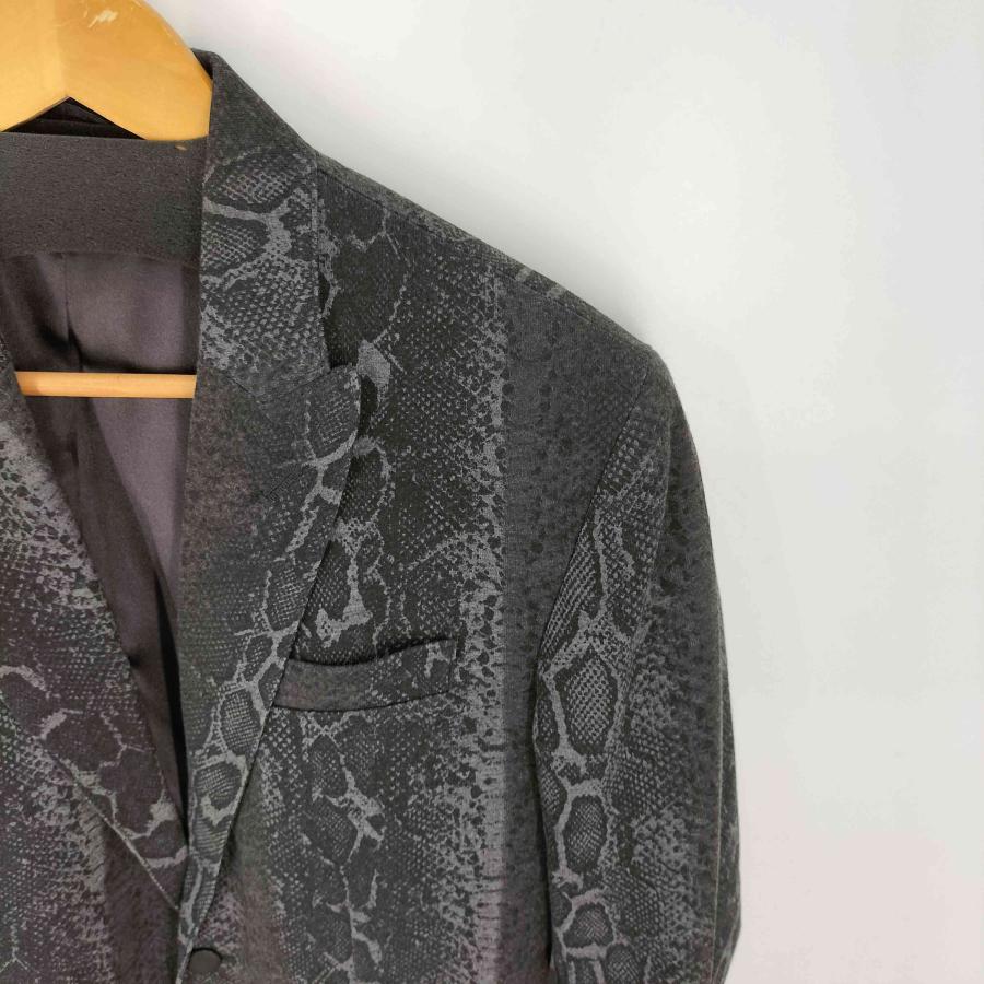 ZARA MAN(ザラマン) パイソン柄 2Bテーラードジャケット メンズ import