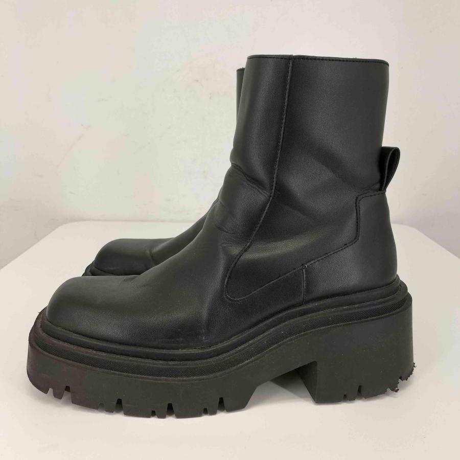 ZARA（ザラ） トラックソールショートブーツ レディース JPN：24.5