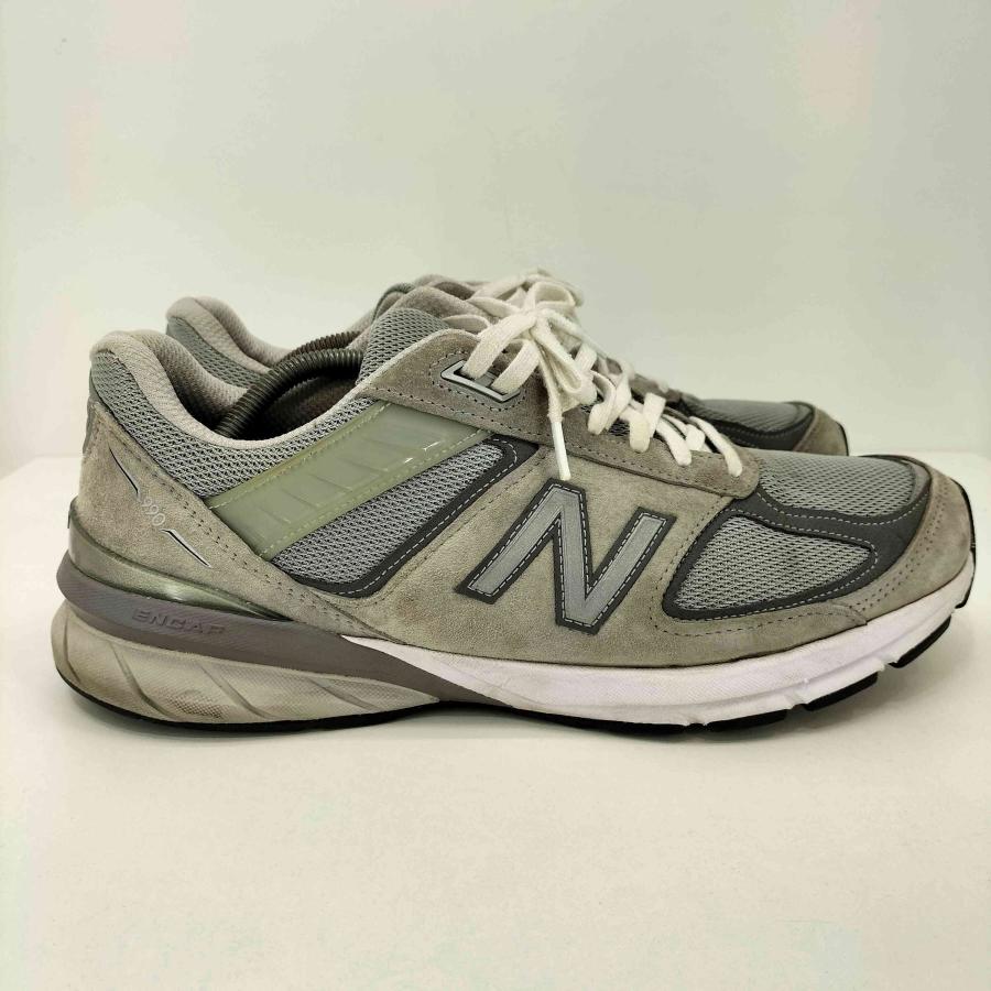 ニューバランス New Balance 990 v5 グレー 30cm中古美品 New Balance（ニューバランス） 990 V5 Gray メンズ JPN：29.5 中古