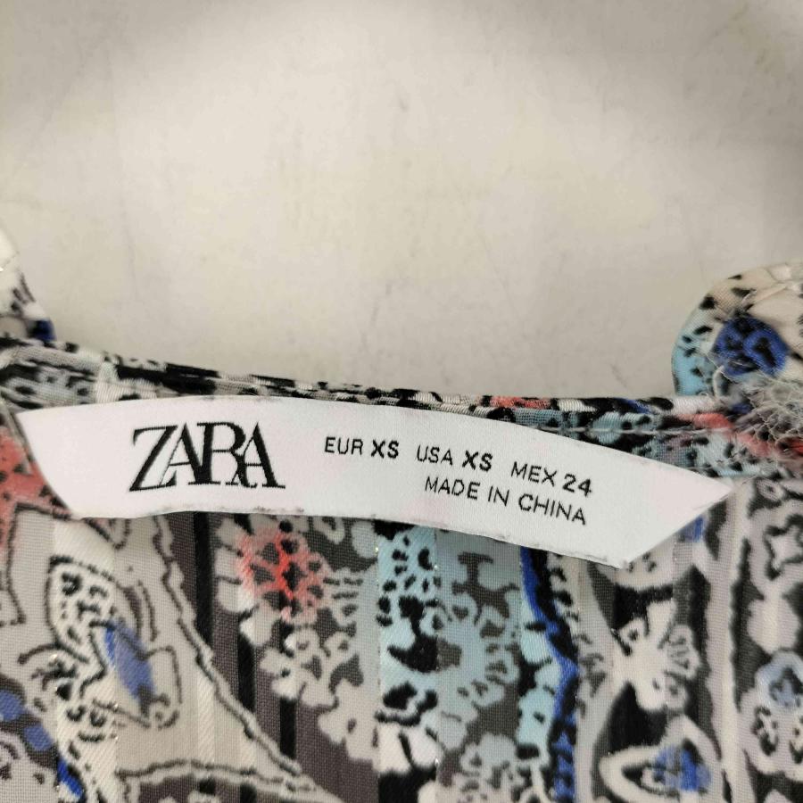 ZARA（ザラ） ペイズリー柄 ロングワンピース レディース import：XS
