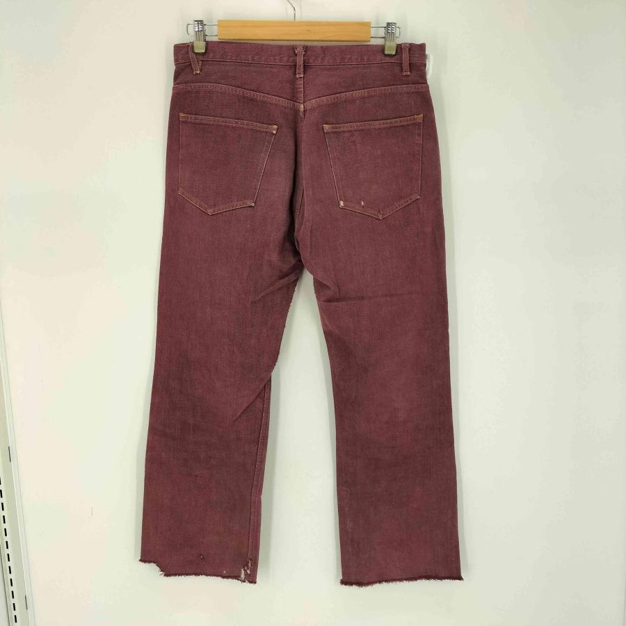 A.P.C.（アーペーセー） ボタンフライ ダメージ加工 デニムパンツ 