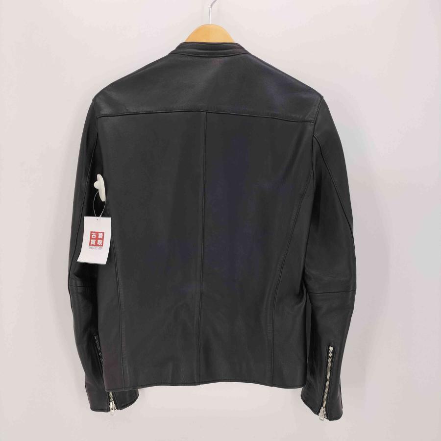 LIDnM ブラック シングルライダースジャケット　Ｍサイズ　新品、未使用 LIDnM（リドム） SINGLE RIDERS JACKET シングル ライダース